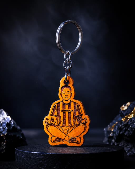 Calm Pitch Keyring